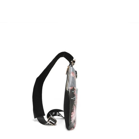 Nicole Lee USA Miranda Vegan Leather Adjustable Strap Slip Pocket Sling Backpack main image 8